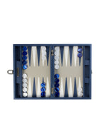 Hector Saxe leather backgammon set, UK version