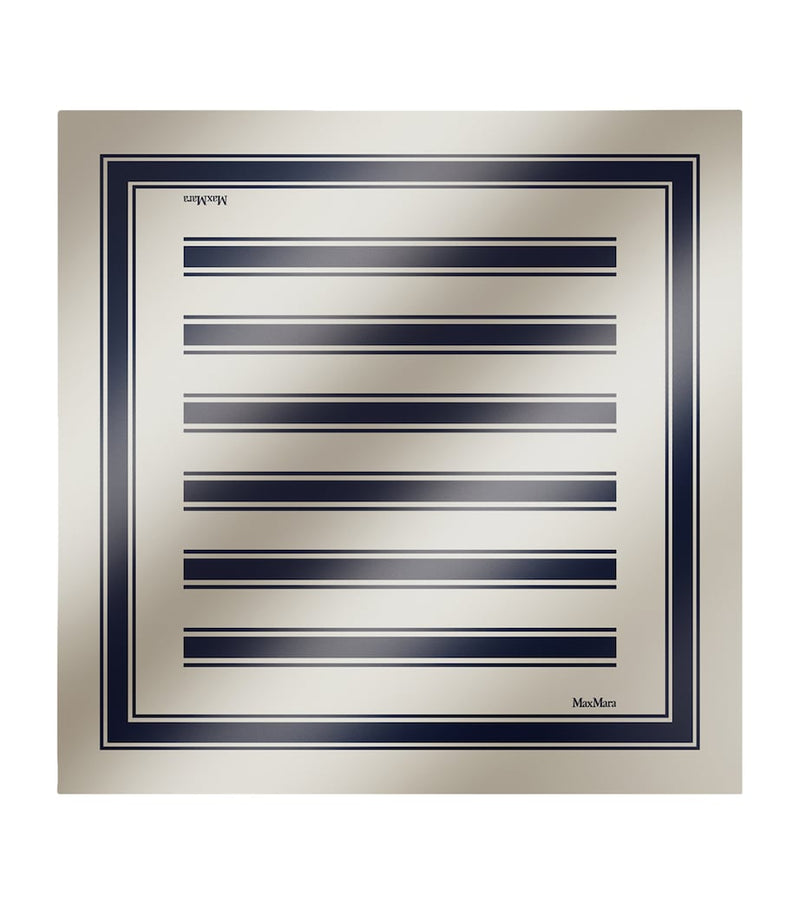 Max Mara silk printed scarf (British brand)