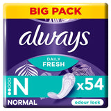 Always Panty Liners Normal Fresh & Protect 3 x 54 pack - British product