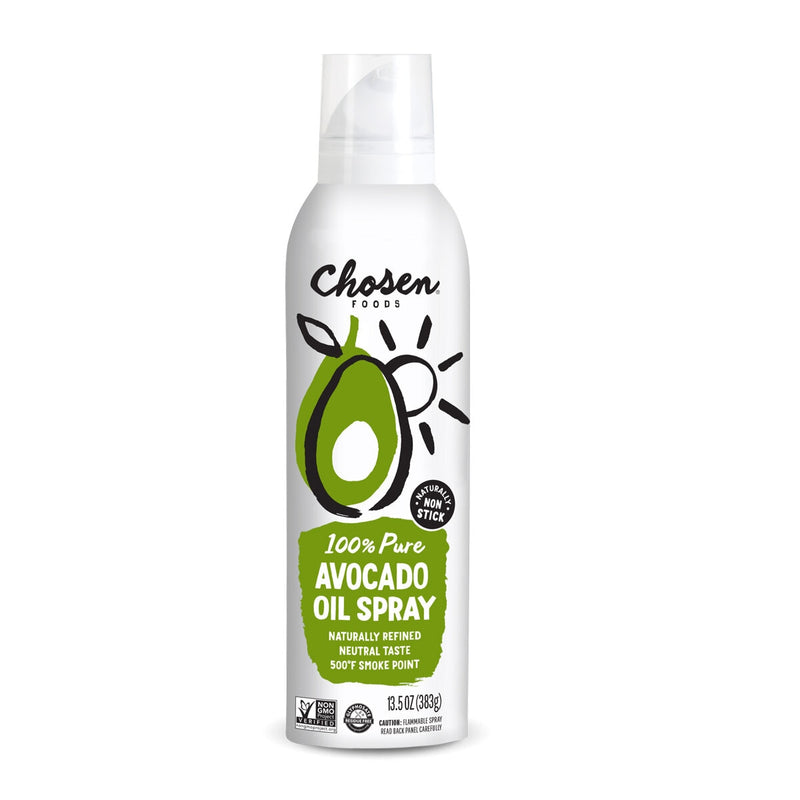 Chosen Food avocado oil cooking spray 2 x 383ml - British product