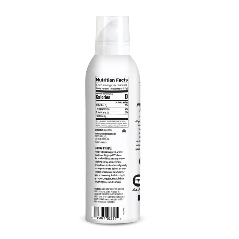 Chosen Food avocado oil cooking spray 2 x 383ml - British product