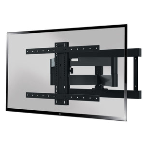 Full Motion TV Wall Mount for 37 to 90 Inch TVs, Maximum Weight 61kg