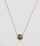 Piaget rose gold malachite diamond Possession necklace, UK version