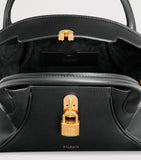 Balmain small Pulse Day top-handle bag in leather, imported from the UK