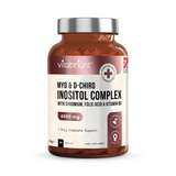 Holland & Barrett VitaBright Myo-Inositol D-Chiro-Inositol with Chromium, Folic Acid & B6 - 4000mg per Serving - 120 Tablets- Buy online at McGrocer