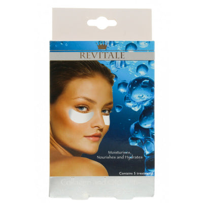 Superdrug Revitale Collagen Q10 Anti-Wrinkle Eye Gel Patches 5 Pairs- Buy online at McGrocer