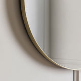 Gallery Hurston Elipse champagne mirror 60x90cm - British product