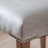 Gallery Grey Velvet Dining Chair 2 Pack - British product