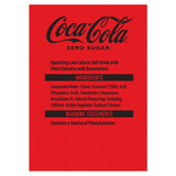 Coca Cola Zero Sugar cola 12 x 500ml - British product