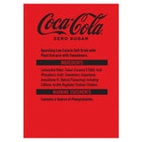 Coca Cola Zero Sugar cola 12 x 500ml - British product