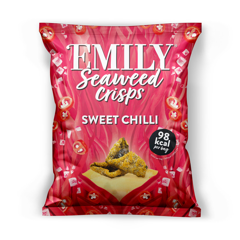 Emily Sweet Chilli Seaweed Crisps 18g - British product