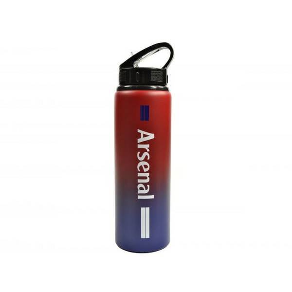 Arsenal FC Aluminium Water Bottle Fade 750ml - British product