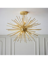 Next Gallery Brass Drake 6 Bulb Ceiling Light- Buy online at McGrocer