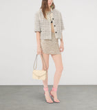 Valentino Garavani small leather Rockstud shoulder bag (British brand)