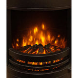 Flare Tunstall electric cylinder stove black 2kW, UK version