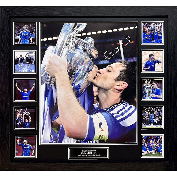 Allstarsignings Frank Lampard signed framed photograph, UK version