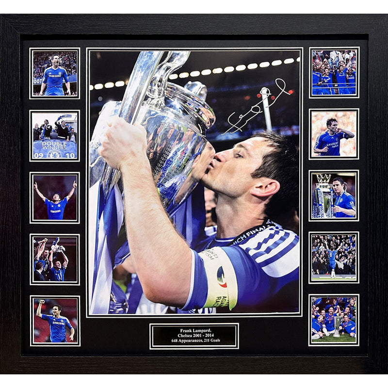 Allstarsignings Frank Lampard signed framed photograph, UK version