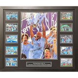 Costco UK Allstarsignings Vincent Kompany Signed Framed Manchester City Football Photograph 55.5 x 66 cm- Buy online at McGrocer