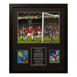 Costco UK Allstarsignings Solskjaer Signed Framed Manchester United Champions League Final Photograph 55.5 x 66 cm- Buy online at McGrocer