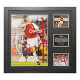 Costco UK Allstarsignings Dennis Bergkamp Signed Framed Arsenal Football Photograph Football Memorabilia 65 x 70 cm- Buy online at McGrocer