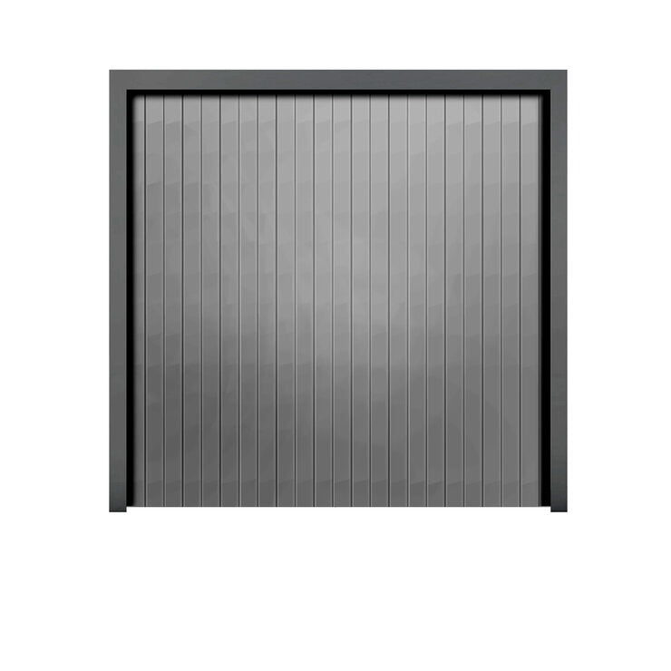Cardale grey single door canopy garage door up to 2.286m (British brand)
