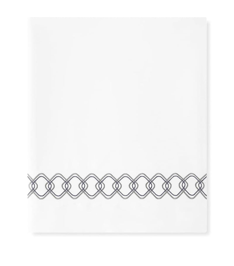 Amalia Ornato Super King flat bed sheet - British product