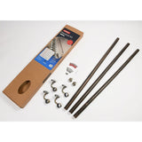 Rothley ebony handrail kit 3600mm - British product