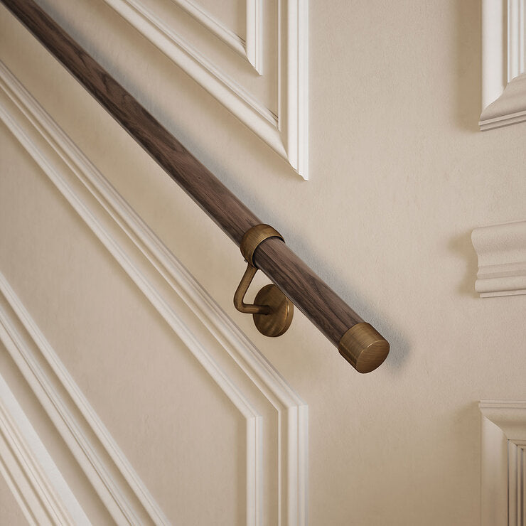 Rothley ebony handrail kit 3600mm - British product