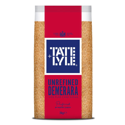 Costco UK Tate & Lyle Demerara Pure Unrefined Cane Sugar 3kg- Buy online at McGrocer
