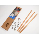 Rothley handrail kit oak wood finish 3600mm, UK version