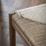 Gallery Eton rope dining chair 2 pack (British brand)