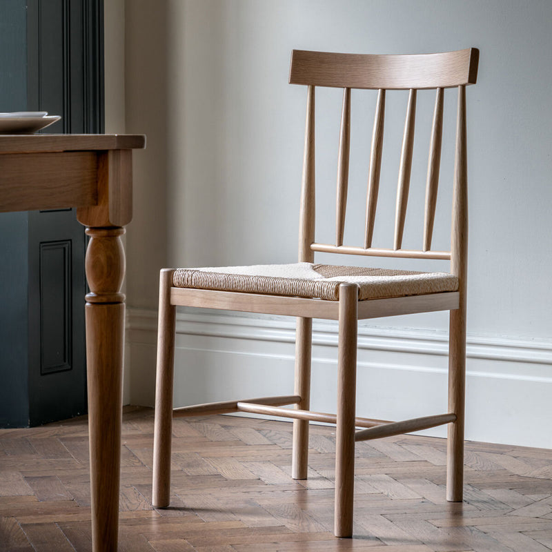 Gallery Eton rope dining chair 2 pack (British brand)