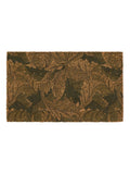 Morris & Co Acanthus coir doormat green - British product