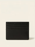 Vivienne Westwood black charm card holder with orb hardware, imported from the UK