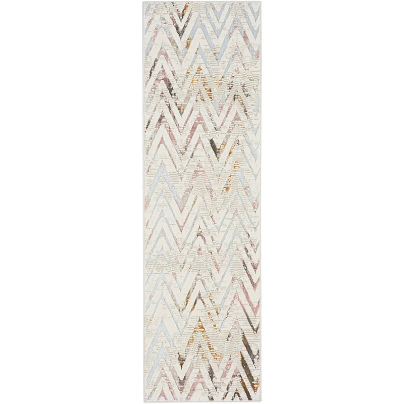 Nourison abstract shimmer runner rug 69 x 229 cm, UK version