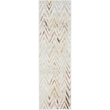 Nourison abstract shimmer runner rug 69 x 229 cm, UK version