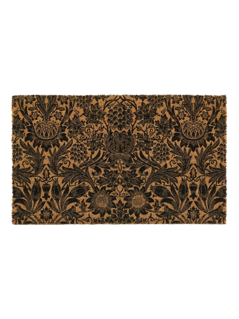 Morris & Co sunflower coir doormat - British product