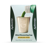 Holland & Barrett Deeply Stainless Steel Measuring Cup 65ml- Buy online at McGrocer