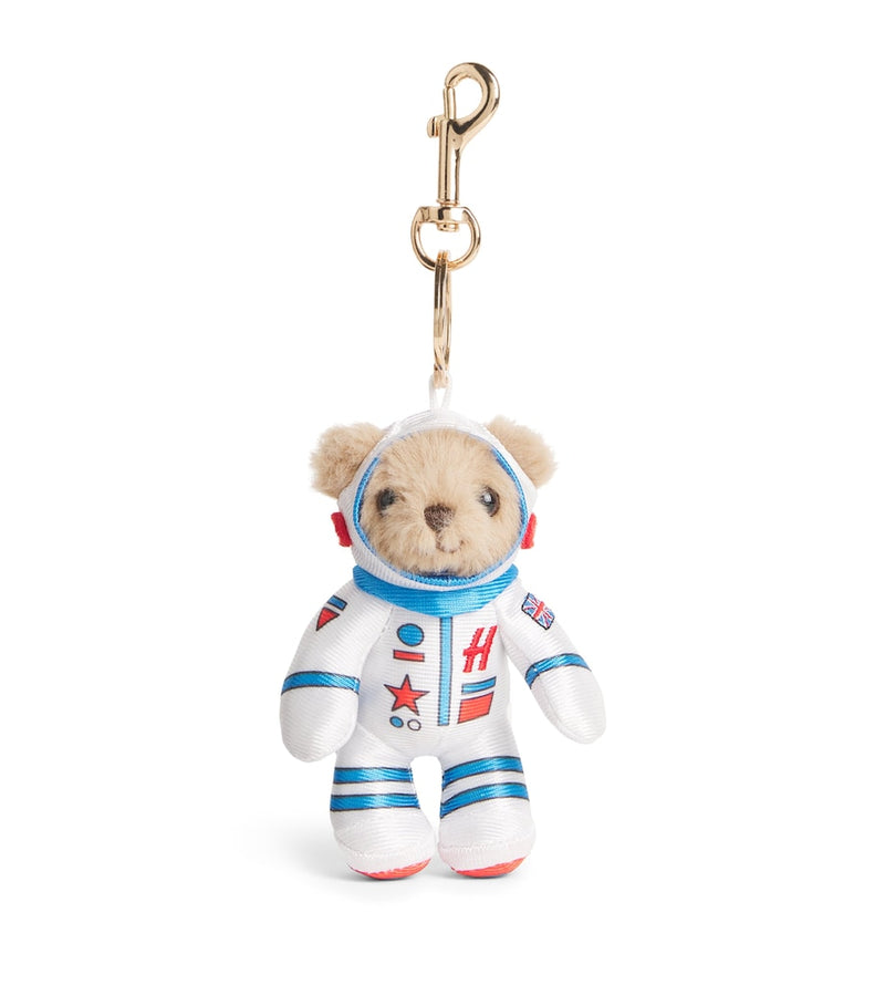Harrods astronaut bear keychain 13x8cm, imported from the UK