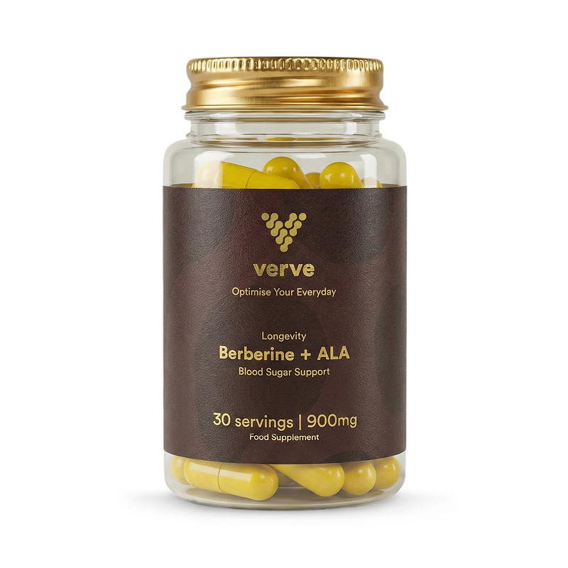 Berberine and ALA supplement capsules 30 servings - British product