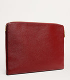 Harrods large pebbled leather pouch - British product