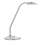 Wellington chrome LED task table lamp, imported from the UK