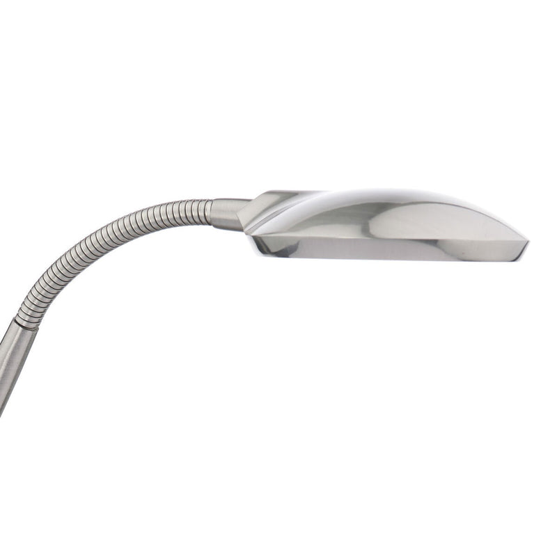 Wellington chrome LED task table lamp, imported from the UK