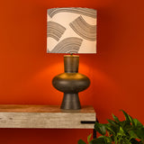 Costco UK Miho Black & Bronze Table Lamp with Fabric Shade- Buy online at McGrocer