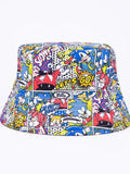 Vanilla Underground Sonic bucket hat for kids (British brand)