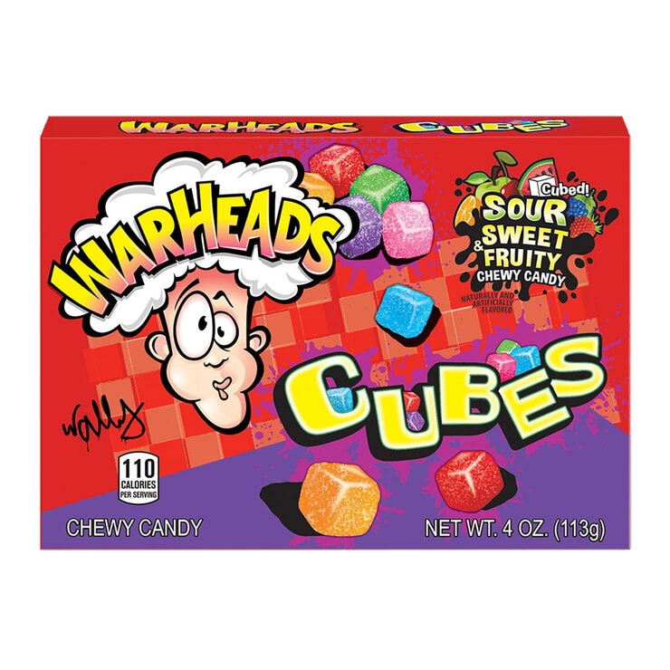 World of Sweets Warheads Mixed Sour Sweets 975g (British brand)
