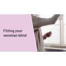 Argos Home Plastic Super White Venetian Blind 90cm - British product