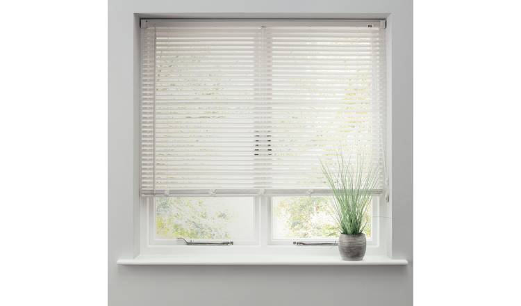 Argos Home Plastic Super White Venetian Blind 90cm - British product