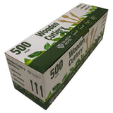 Love The Earth wooden cutlery variety pack 500 pack, UK version