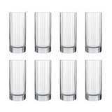 Luigi Bormioli Bach hi-ball glasses 360ml 8 pack, imported from the UK
